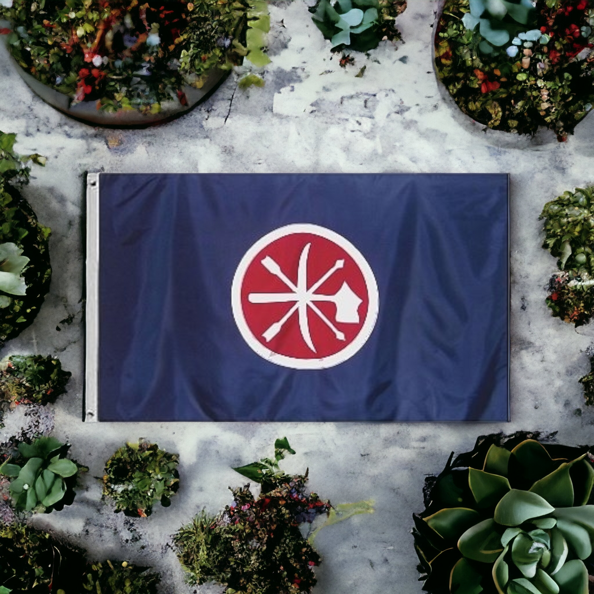 Choctaw Braves Flag
